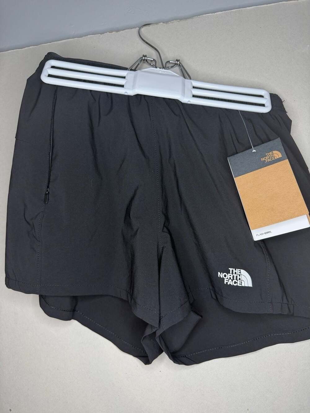 The North Face Wander Short 2.0 Size XS Black Athletic Shorts NWT
